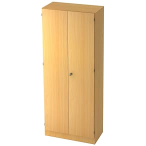 Flügeltürenschrank HAMMERBACHER Solid 5OH, Buche, 80x42x200,4 cm