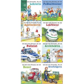 Bilderbuch CARLSEN Pixi Serie 281, Tolle Berufe, 8 Stück