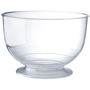 Plastbägare DUNI glass 260ml klar 20/FP