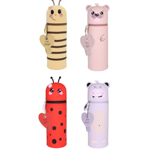 Federmäppchen LULUBUG Lucky Animals, Silikon