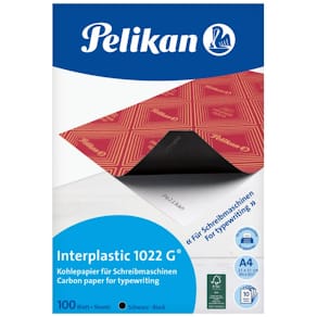 Kohlepapier Pelikan Interplastic 1022G, A4, 100 Blatt