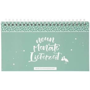 Schwangerschaftstagebuch GOLDBUCH Kleines Wunder, grün, 150 S.