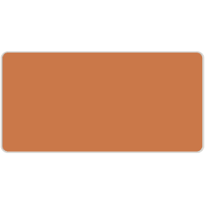 Lintex FRAME Glastavla, SILK-GLASS®, 2000 × 1000 × 50 mm, Brave