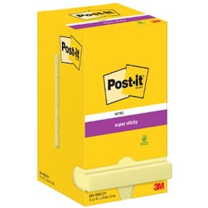 Notes POST-IT SS 76x76mm gul