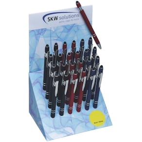 Kugelschreiber SKW Soller, Touch Pen, sortiert