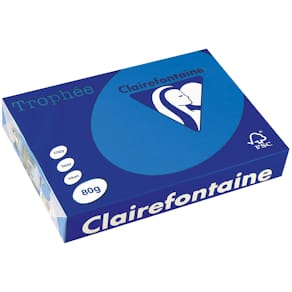 Gekleurd papier Clairefontaine Trophée Intens, A4, 80 g, 500 vel,