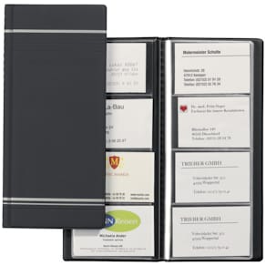 Visitenkartenbuch Durable VISIFIX, anthrazit
