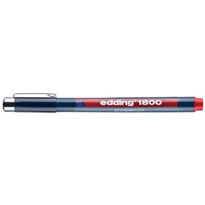Pigmentliner edding Profipen, rot