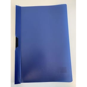 Klämmapp PP A4 6mm blå