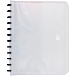 Ringbuch Oxford manageMe!, A4, 12 Ringe, 21 mm, transparent