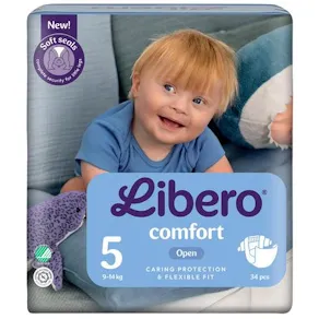 Blöja LIBERO Comfort 5 9-14kg 34/fp