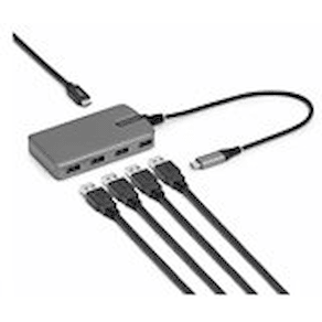 StarTech.com - Hubb - 4 x USB 3.2 Gen 1 + 1 x USB-C + 1 x USB-C