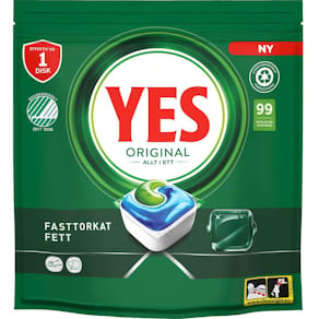 Maskindisk YES Original tabletter 99/fp