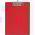Klemplaat MAUL Flexx PP, A4, staand, rood