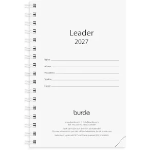 Kalender Leader refill 2027