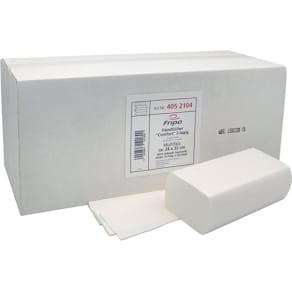 Falthandtuch Fripa Comfort, W-Falz, 24x32 cm, 2-lagig