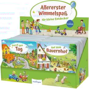 Bilderbuch Esslinger Wimmelbox, 4 Titel