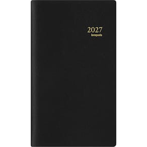 Agenda Brepols Breplan Genova, zwart, 2026