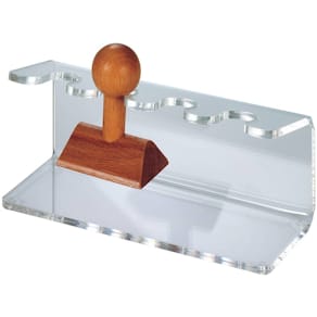 Stempelträger MAUL, 4-teilig, glasklar