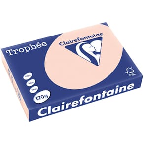 Gekleurd papier Clairefontaine Trophée Pastel, A4, 120 g, 250 vel