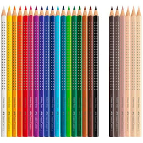 Färgpenna FABER CASTELL Grip 24/fp