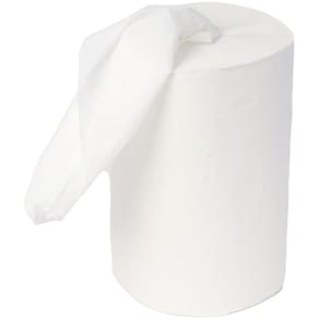 Aftørringsrulle Cleanline S 1-lags hvid 205 mm x 108 m, 12 rl