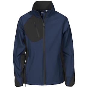 Softshelljacka dam Projob 2423 navy XS