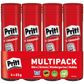 Klebestift Pritt Multipack, 4x 22 g