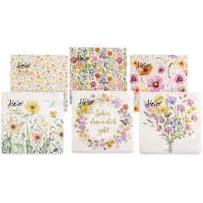 Motivserviette ATELIER Lovely Flowers, 33 x 33 cm