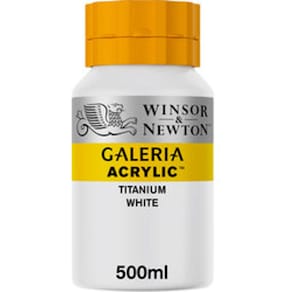 Akrylfärg Galeria Vit, 500ml