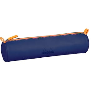 Rhodiarama round pencil case midnight