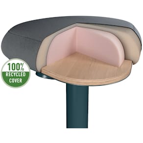 Sittpall LEITZ Ergo Active Mörkgrå