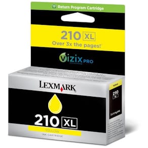 Blekk LEXMARK 14L0177E 210XL 1.6K gul