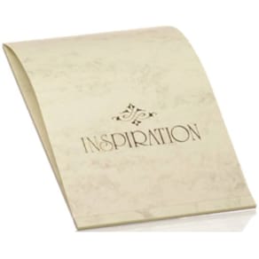 Briefblock Rössler Inspiration, A4, 40 Blatt, chamois marmora