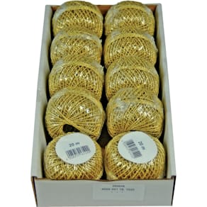 Cordonettkordel Goldina, 1 mm x 20 m, gold