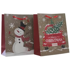 Geschenktasche PBS XMAS, sortiert, 26 x 32 x 12 cm