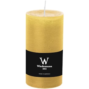 Stumpenkerze D-LUX MARBLE, 130x68 mm, dotter