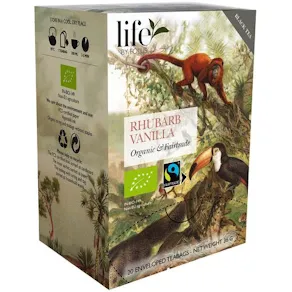 Te LIFE BY FOLLIS Rabarber vanilj 20/fp