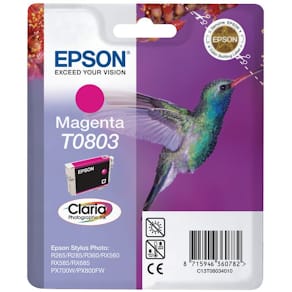 Epson T0803 - 7.4 ml - magenta - original
