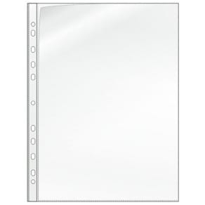 Plastficka A4 Öppning topp/vänster 0.12mm, 100st