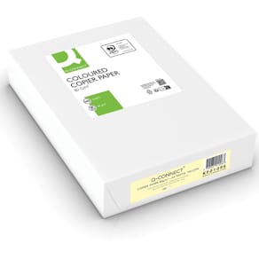 Kopieerpapier Q-CONNECT gekleurd, A4, 80g, pak van 500 vel, licht