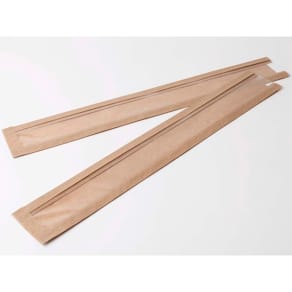 Flutesposer brun papir 45x100x655 mm, 500 stk