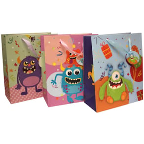 Geschenktragetasche Noname Kind Monster, sortiert, bunt