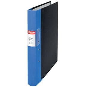 Gaffelpärm JOPA A4 Trärygg Ljusblå, 40mm