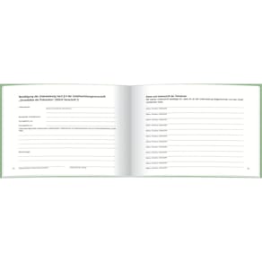 Unterweisungsbuch RNK, DIN A5 quer, 24 Blatt