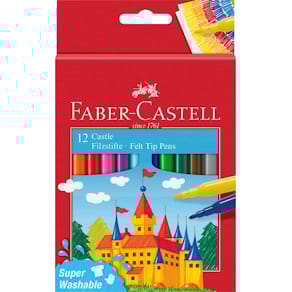 Faserschreiber Faber-Castell Castle, 12 St.