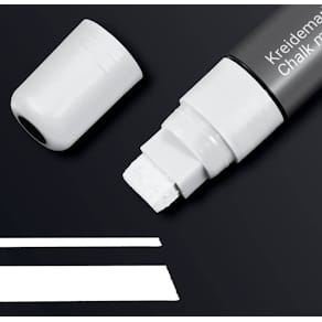 Kreidemarker Sigel, 5–15 mm, weiß