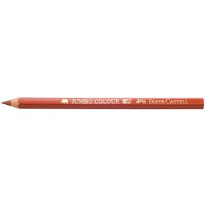 Färgpenna Faber-Castell Jumbo Brun, 12/fp