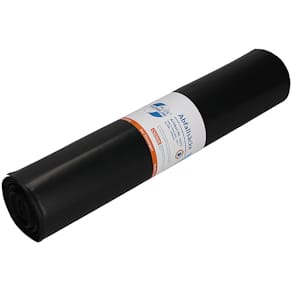 Abfallsack Deiss Premium Plus, 120 l, schwarz, 25 Stück/Rolle