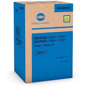 Bizhub C400i TNP81Y Toner Yellow